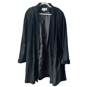 Ellen Ashley Suede Swing Coat